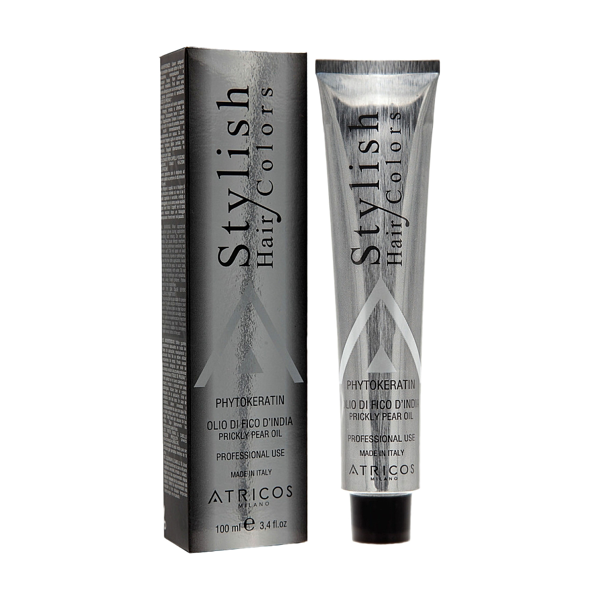 Перманентна крем-фарба для волосся Atricos Milano Stylish Hair Color 6.3 Dark Golden Blonde, 100 мл
